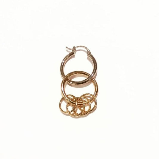 Anneau d'oreilles / earring double ring