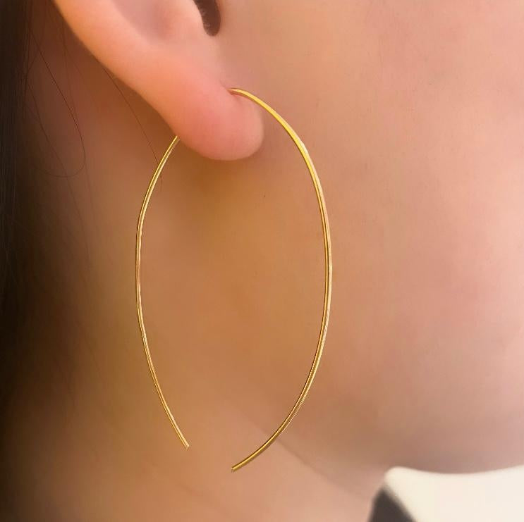 Boucle d'oreille line