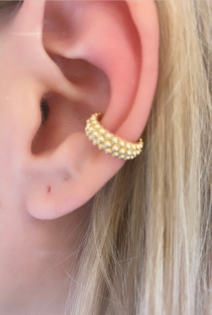 Bijoux d'oreilles - ear cuff antique