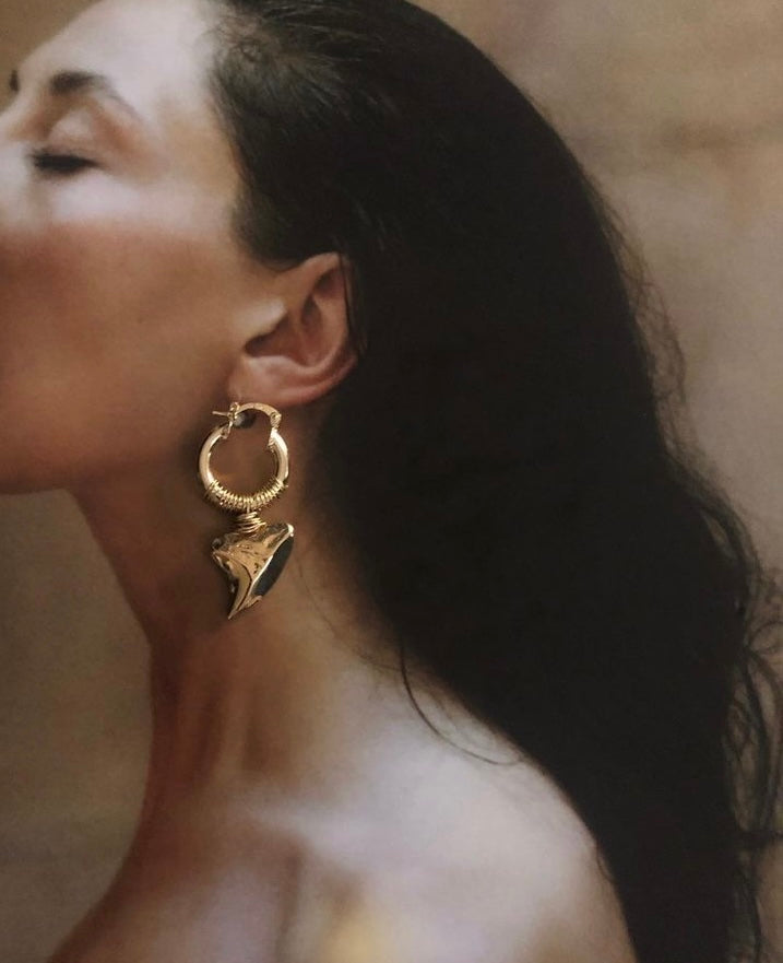 Boucle d'oreilles Shark