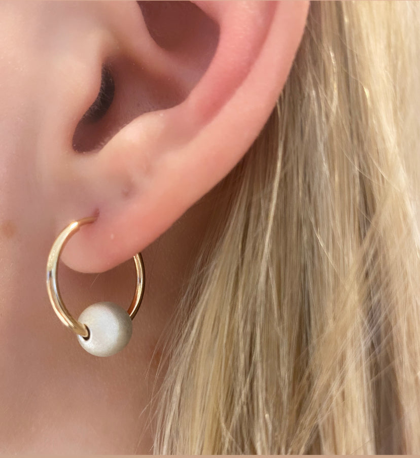 Anneau d'oreilles / piercing roller