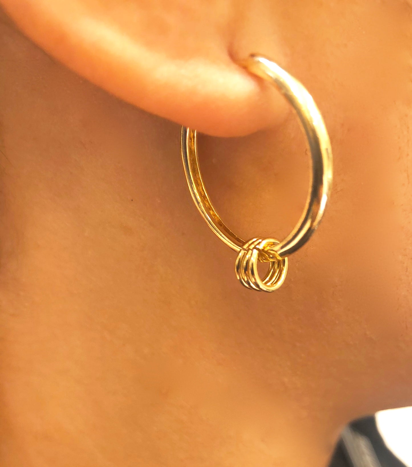 Anneau d'oreilles / earring hoops ARMOR large