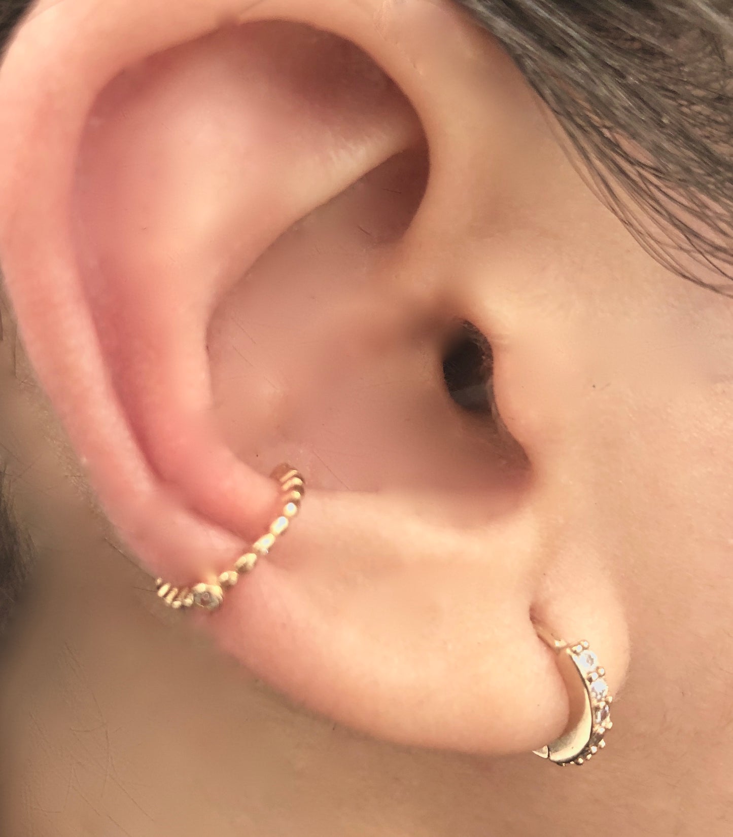 Bijoux d'oreilles / ear cuff line shine