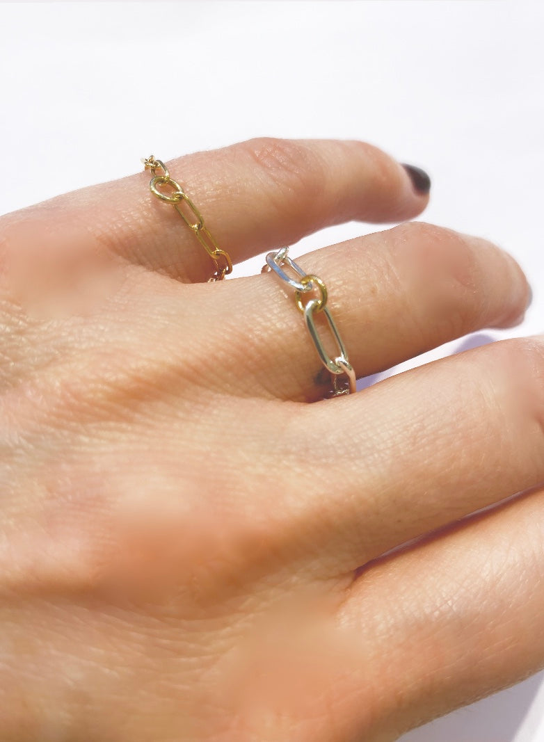 Bague / ring fine silver