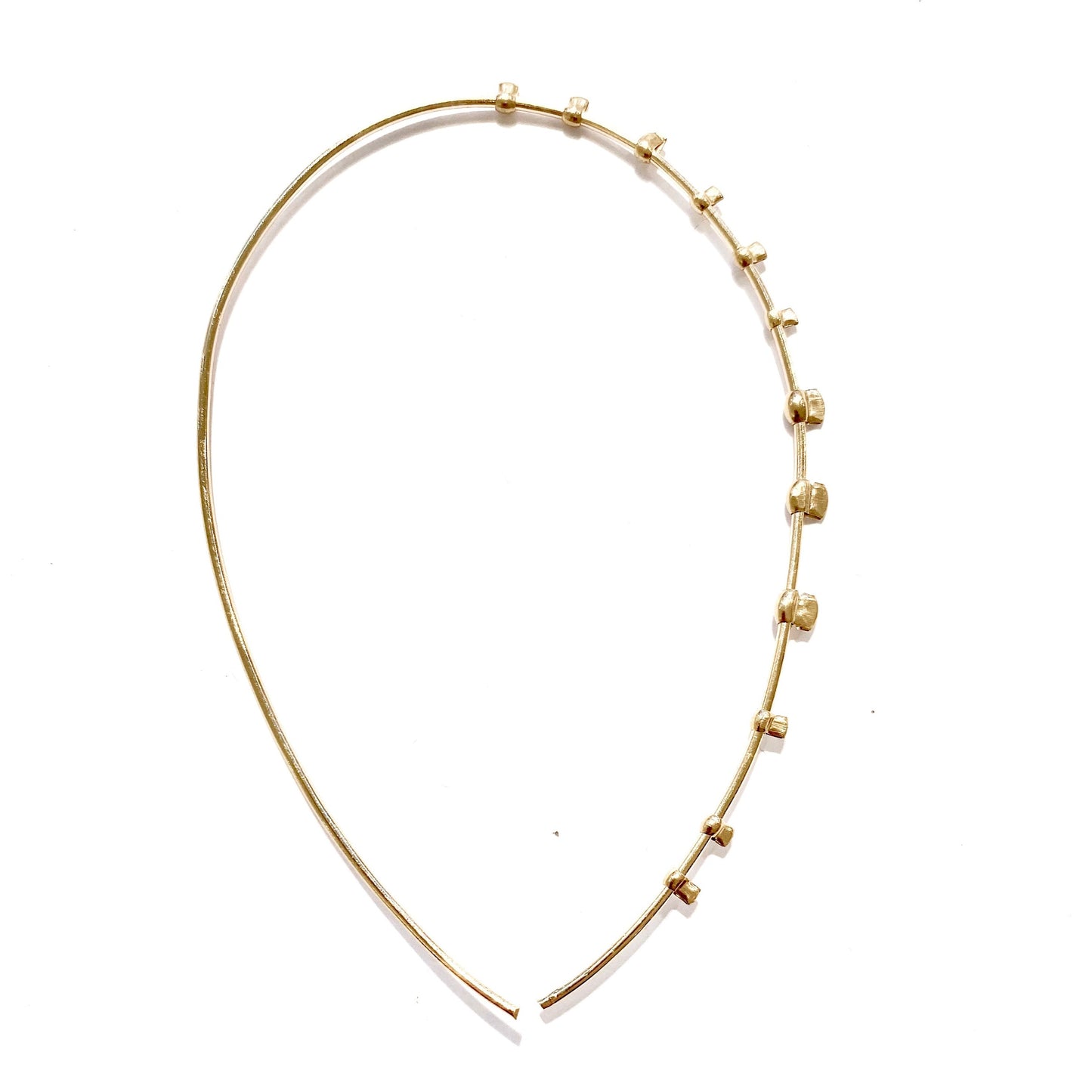 Boucle d'oreille / earring gold punk