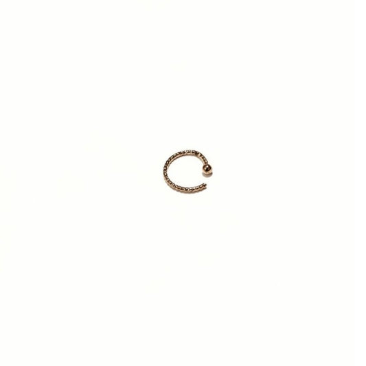 Anneaux d'oreilles / piercing circle ciselé