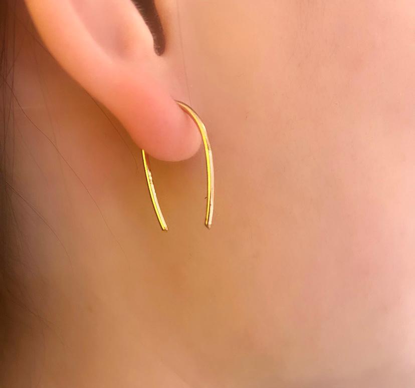 Boucle d'oreille line mini