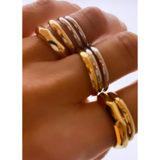 Bagues anneaux de doigts LINE