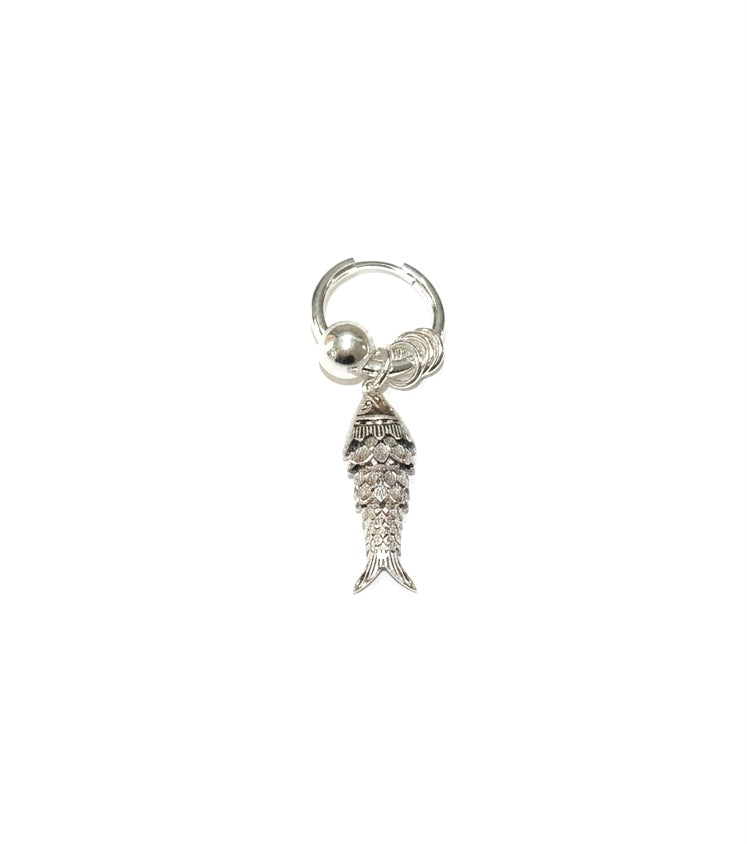 Boucle fish beads silver