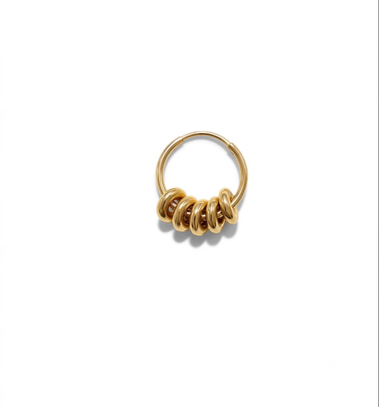Boucle d'oreilles / earrings punky rings