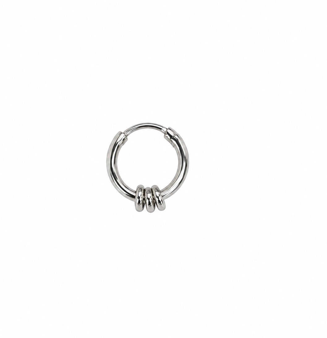 Boucle d’oreille oreilles/ earrings Armor Silver