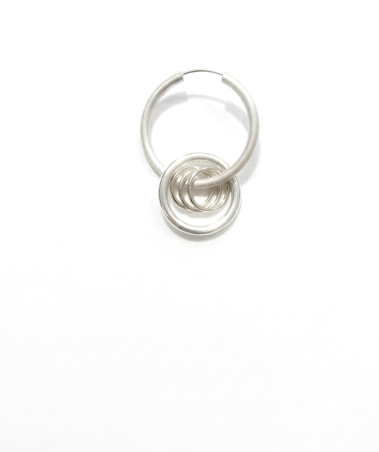Anneau d'oreilles  / earring folk multi anneaux