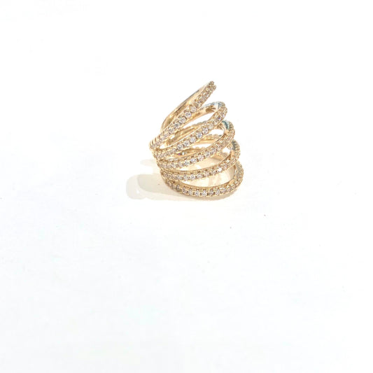 Bijoux d'oreilles -ear cuff shine