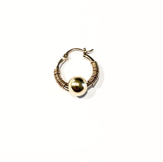 Anneau d’oreilles / earring folk beads