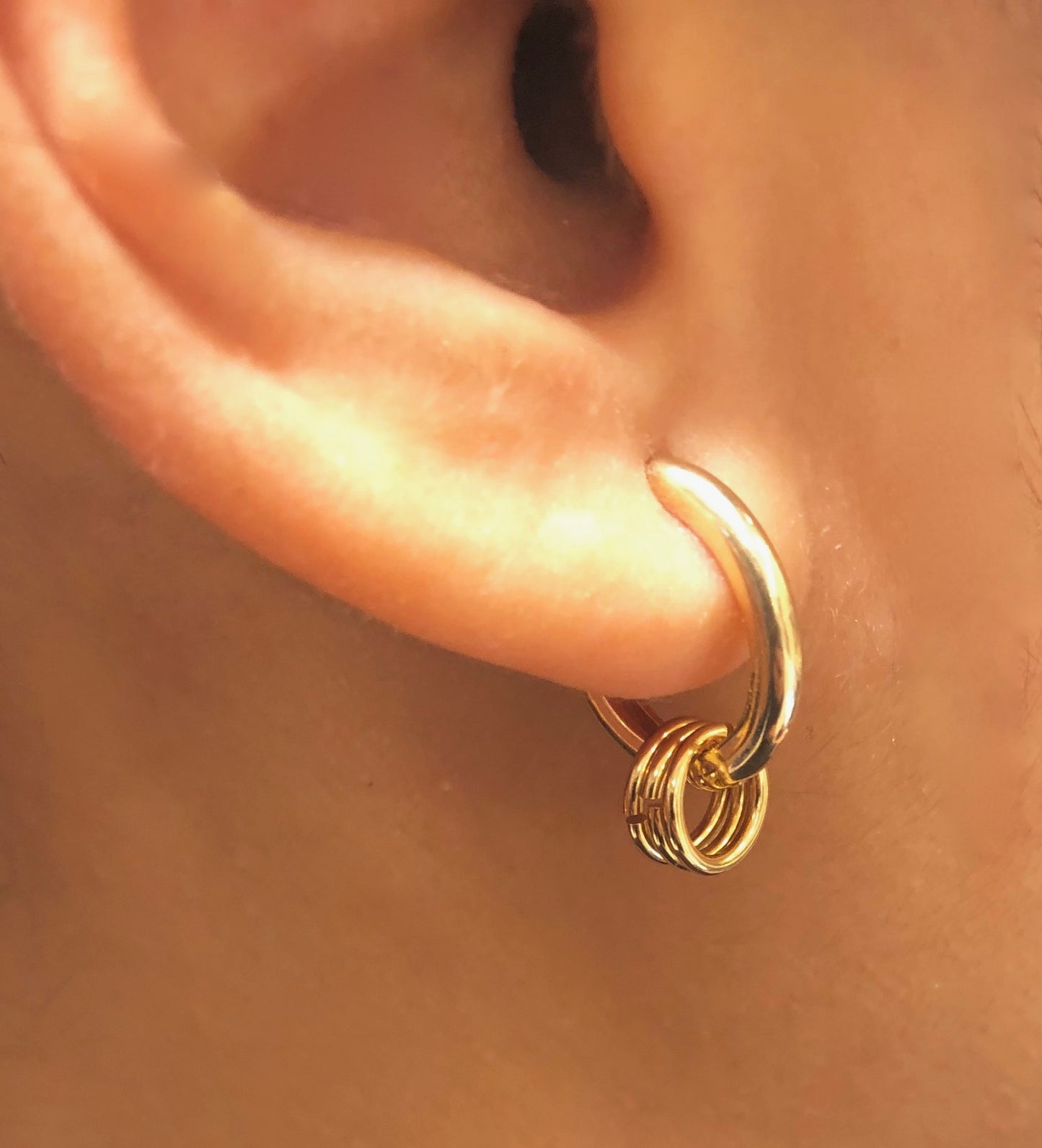 Anneau d'oreilles / earring ARMOR small