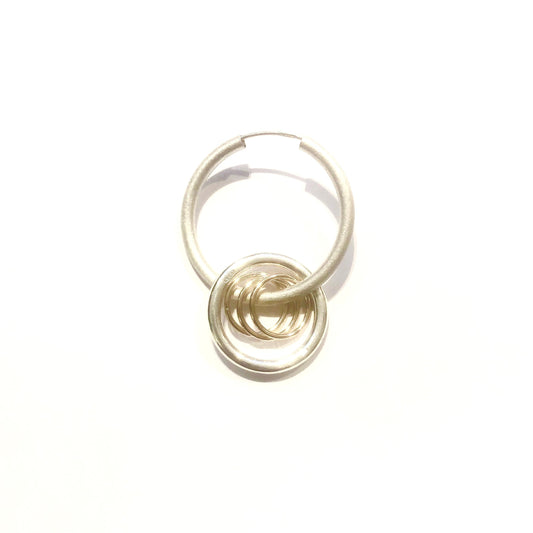 Anneau d'oreilles / earring folk multi anneaux