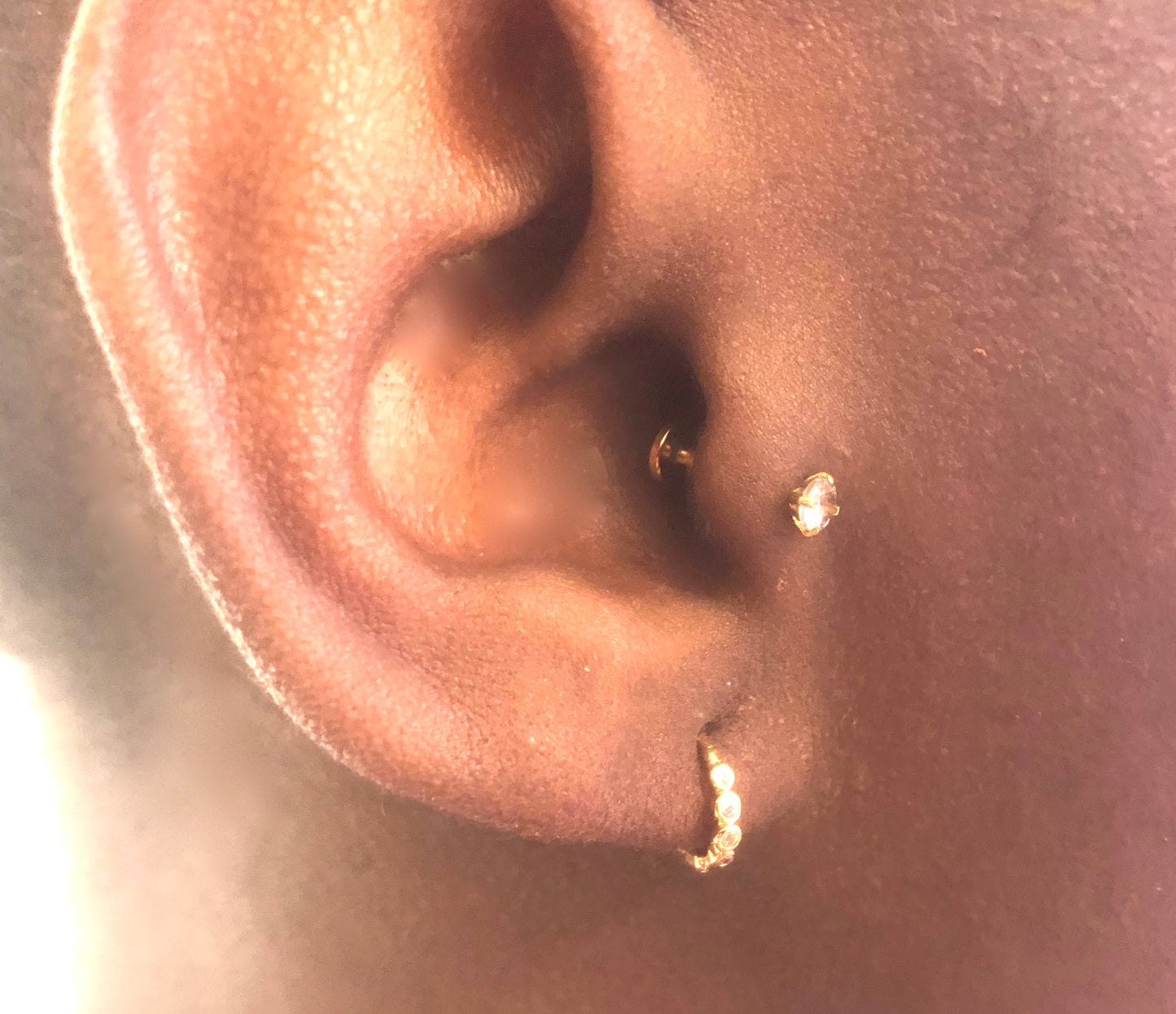 Percing / anneau d'oreilles