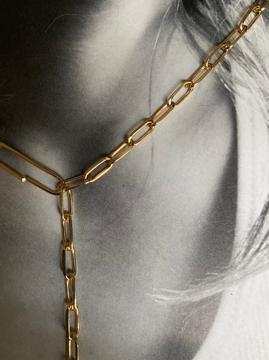 Collier / Necklace maille fine forçat