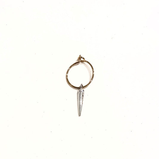 Anneau d'oreilles silver small spike