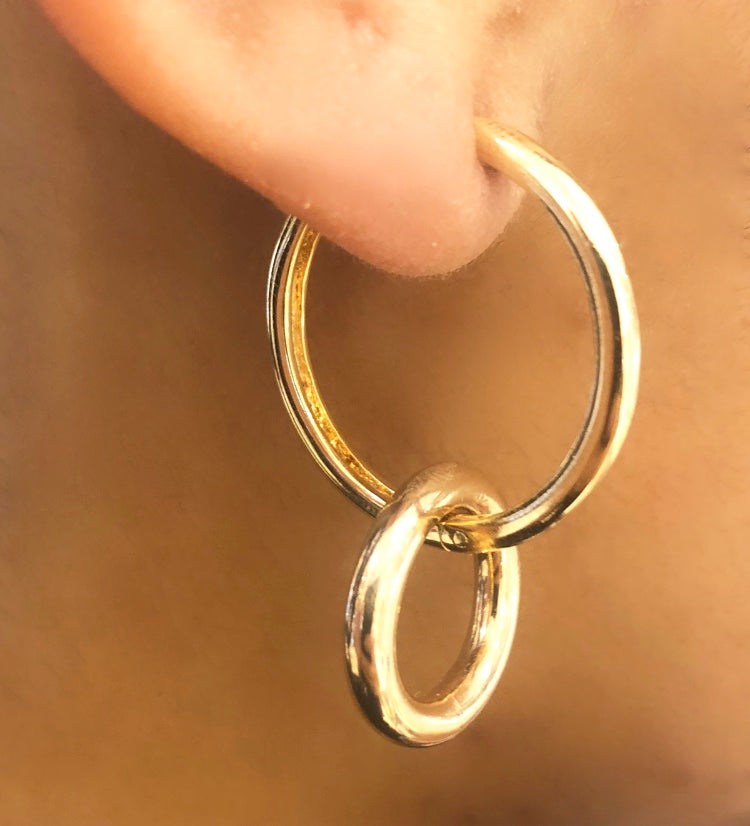 Boucles d'oreilles / earring folk ring